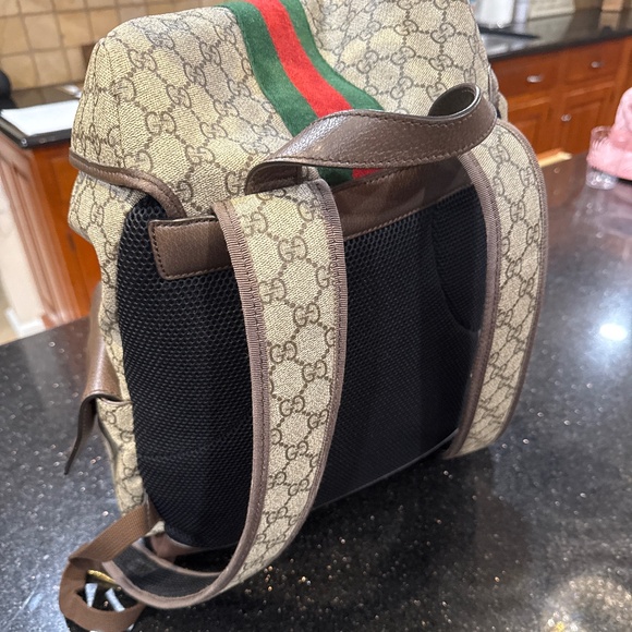 Gucci GG Supreme canvas backpack main image 5